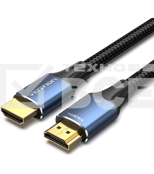 Кабель Vention HDMI Ultra High Speed v2.1 with Ethernet 19M/19M - 1.5м