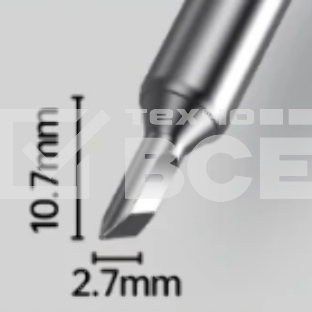 Жало для индукционных паяльников Fnirsi F245 HS02A-KU