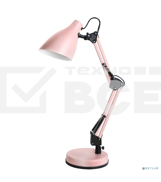 Светильник настольный Camelion KD-331 C14 розовый (230V, 40W, E27)