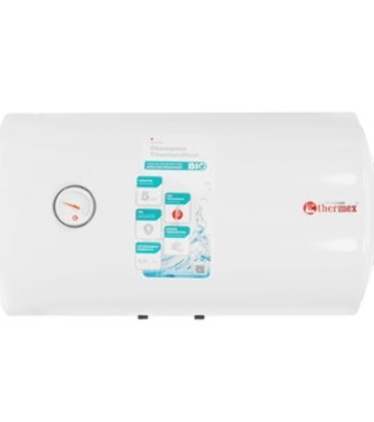 Водонагреватель электрический Thermex TitaniumHeat 50 H Slim белый, накопительный, 50 л, 2 кВт, настенный, горизонтальный, узкий корпус