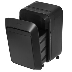Шредер Fellowes PowerShred LX210 черный (секр.P-4) перекрестный 16лист. 23лтр. скрепки скобы пл.карты, фото5