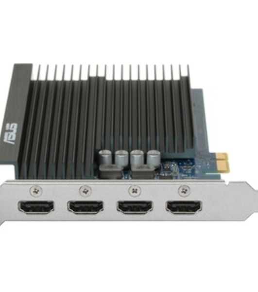 Видеокарта Asus GT730-4H-SL-2GD5 NVIDIA GeForce GT 730 2Gb GDDR5 902/5010 HDMIx4 HDCP Ret