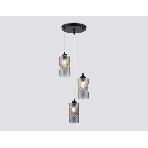 Светильник Ambrella light TR3414/3 BK черный E27/3 max 60W D320*1000, фото6