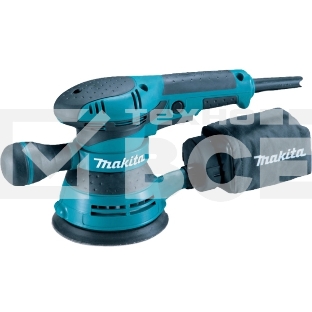 Эксцентриковая шлифовальная машина Makita BO5040 ЭШМ,300Вт,ф125мм,12000об\м,ампл-2.8мм,1.4кг,кор,п\сборник,доп.рукоятка