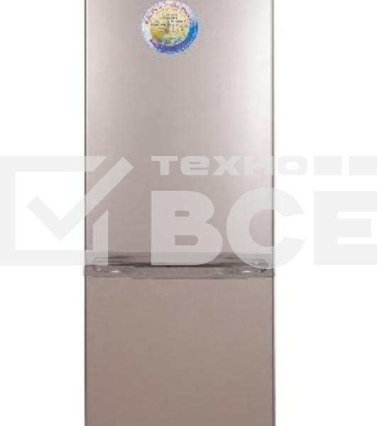 Холодильник DON R-291 MI металлик искристый двухкамерный 259/101л морозилка снизу