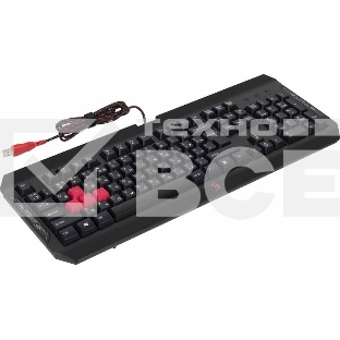 Клавиатура A4Tech Bloody Q100 проводная USB черный