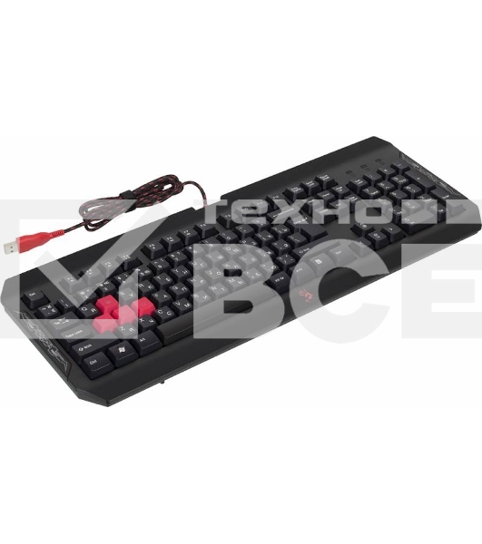 Клавиатура A4Tech Bloody Q100 проводная USB черный