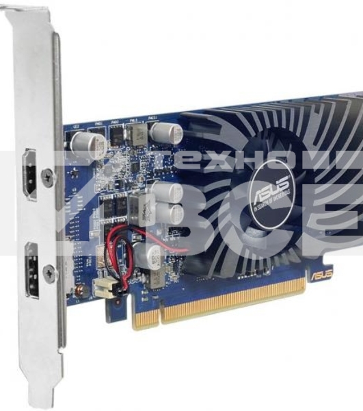Видеокарта AsusGT1030-2G-BRK nVidia GeForce GT 1030 2048Mb 64bit GDDR5 1228/6008/HDMIx1/DPx1/HDCP PCI-Elow profile Ret