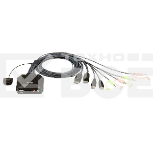 Переключатель ATEN 2 PORT USB DP KVM SWITCH.