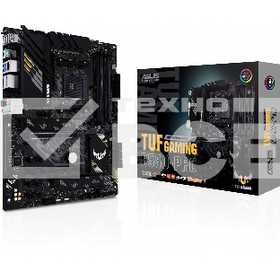 Материнская плата ASUS TUF GAMING B550-PRO, AM4, AMD B550, 4xDDR4, 6xSATA, 2xM.2, 1xPCIe 4.0 x16, 1xPCIe 3.0 x16, 3xPCIe x1, 1xHDMI, 1xDP, 1x 2.5Gb LAN, 4xUSB 2.0, 2xUSB 3.2 Gen 1, 1xUSB 3.2 Gen 2, 1xUSB-C 3.2 Gen 2, 5x3.5 мм, 7.1, ATX