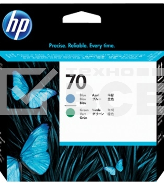 Печатающая головка HP C9408A cyan/green DJ Z2100/Z3100 PS Pro B9100