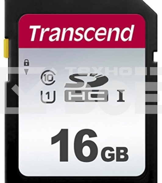 Флеш карта SD 16Gb Transcend SDHC UHS-I U1