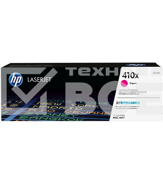 Тонер Картридж HP 410X CF413X пурпурный для HP LJ Pro M452/M477 (5000стр.)
