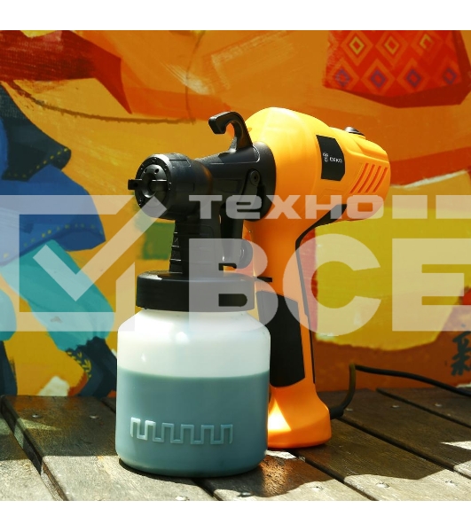 Краскопульт Deko DKSG500 500Вт бак:800мл 650мл/мин