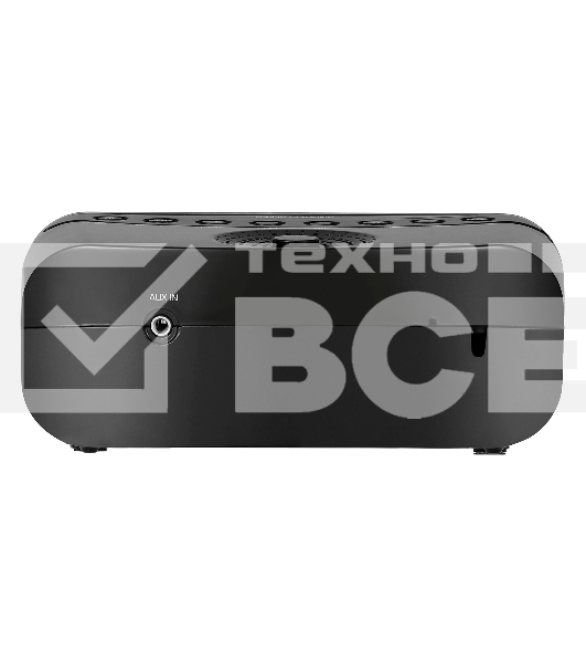 Радиобудильник Hyundai H-RCL221 черный LCD подсв:зеленая часы:цифровые FM