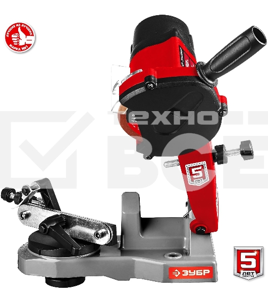 Станок заточной ЗУБР СЦ-200 для пильных цепей, d104 мм, 90 Вт