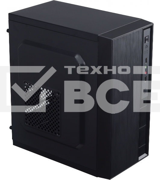 Компьютерный корпус Accord ENTRY ACC-241 черный без БП mATX 2xUSB2.0 audio