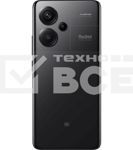 Смартфон Xiaomi Redmi Note 13 Pro+ 5G, 12/512Gb, черный