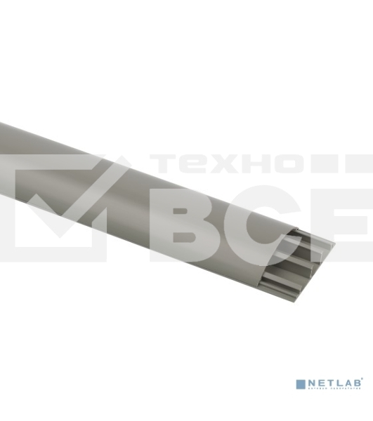 Кабель канал ЭРА Б0061685 KK-70-16-FGC напольный 70х16мм серый бетон RAL 7023 (2 метра)