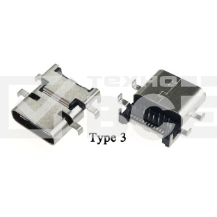 Разъем USB TYPE-C для ноутбука Lenovo ThinkPad E480 E485 E580 E585 R480 E590 VER-3