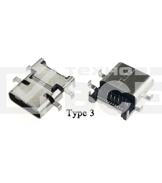 Разъем USB TYPE-C для ноутбука Lenovo ThinkPad E480 E485 E580 E585 R480 E590 VER-3