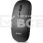 Мышь беспроводная SVEN RX-565SW темно-серый, 1600 dpi, радиоканал, USB, кнопки - 4, фото4