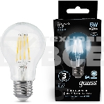 Лампа светодиодная Gauss 102802206LED Filament А60 Е27 6Вт 4100к 1/10/40, фото2