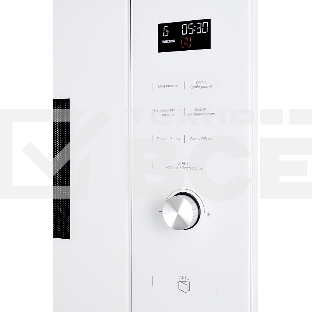 Встраиваемая микроволновая печь Kuppersberg HMW 650 WH электронное управление, мощность микроволновой печи 900 Вт, мощность  кварцевого гриля 1000 Вт, 5 уровней мощности, функция кварцевый гриль, функция автоматического разморажив, функция ручного размора