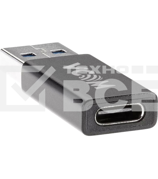 Адаптер VCOM USB3.0 TypeC (F) --->USB3.0 (M)  <CA436M>