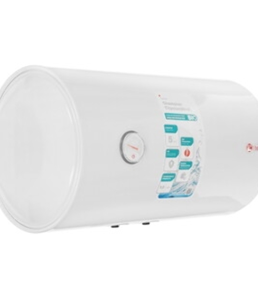 Водонагреватель электрический Thermex TitaniumHeat 50 H Slim белый, накопительный, 50 л, 2 кВт, настенный, горизонтальный, узкий корпус