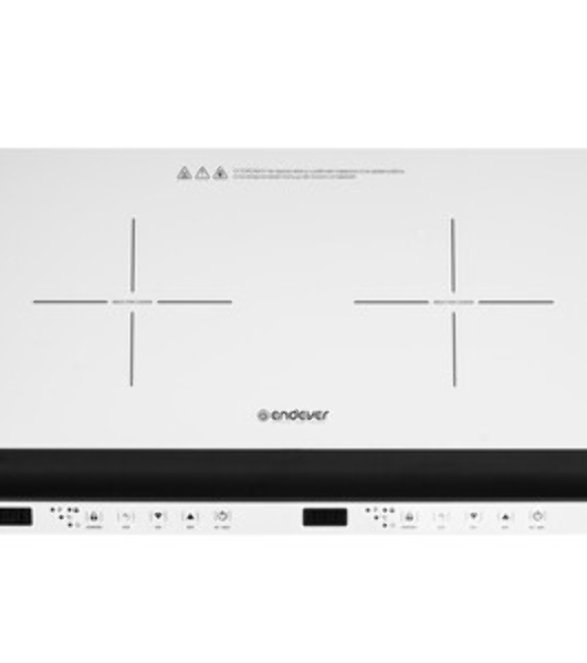 Плита настольная электрическая Endever Skyline IP-69 белый, 3.1 кВт, индукция, конфорки - 2, стеклокерамика, сенсор