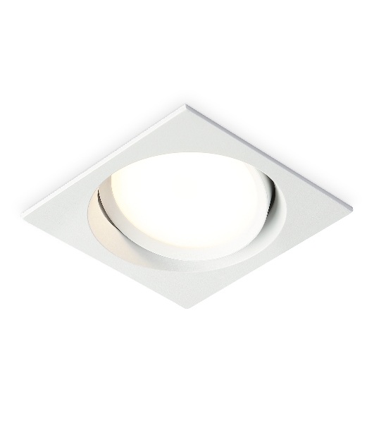 Светильник Ambrella light TN52232 WH белый IP20 GX53 110*110*44