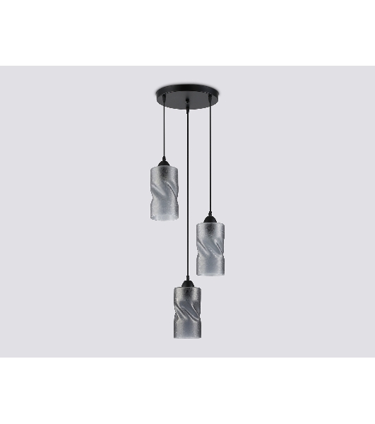Светильник Ambrella light TR3414/3 BK черный E27/3 max 60W D320*1000