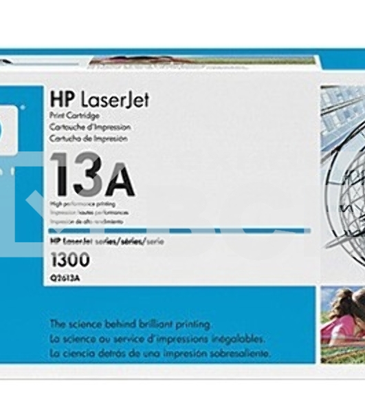 Картридж лазерный HP Q2613A черный LaserJet 1300 (2 500 стр.)