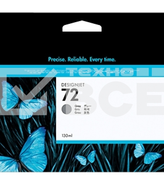 Картридж струйный HP №72 C9374A серый для HP DJ T1100/T610 (130мл)