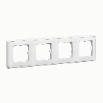 Рамка Рамка 4 поста белая, фото 1