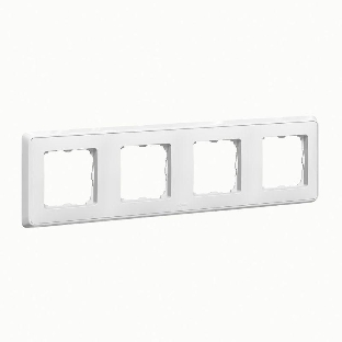 Рамка Рамка 4 поста белая