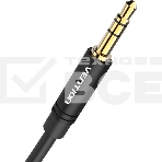 Кабель Vention аудио Jack 3,5 mm M/Jack 3,5 mm M  - 0.5м Черный, фото 1