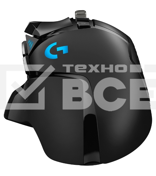 Мышь проводная Logitech G502 HERO черный, 25600 dpi, USB, кнопки - 11
