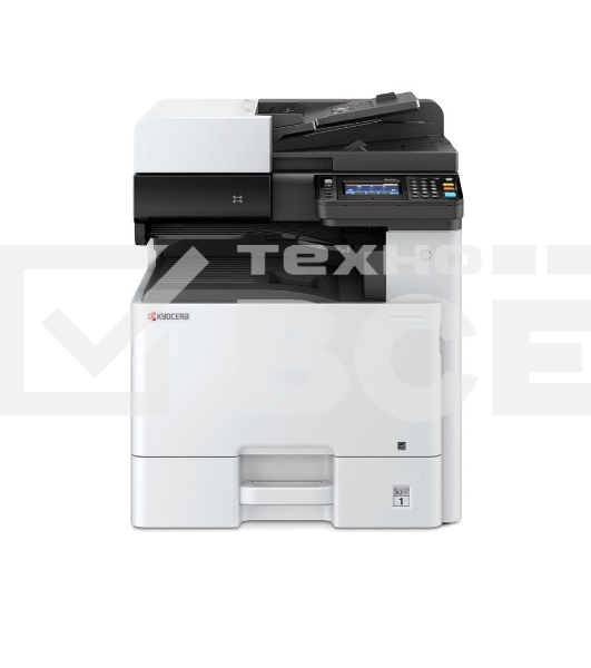 МФУ лазерный Kyocera Ecosys M8124cidn (1102P43NL0), A3, цветной, печ. до 24 стр/мин. (А4) до 12 стр/мин. (А3), скан. до 50 стр/мин., 1200 x 1200 dpi (печать) 600x600dpi (скан.), USB, RJ-45, NFC, Air Print, Mopria