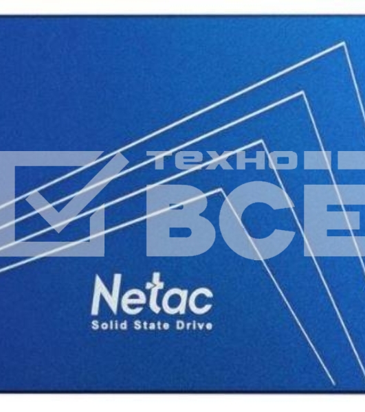 Накопитель SSD Netac N600S, 2TB, SATA III, 2.5