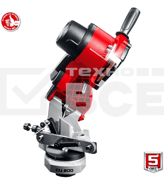 Станок заточной ЗУБР СЦ-200 для пильных цепей, d104 мм, 90 Вт