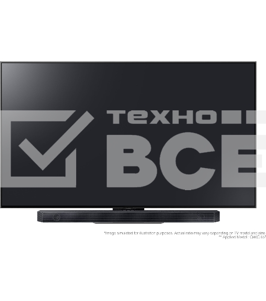 Саундбар Samsung HW-Q600C 3.1.2 200Вт+160Вт черный