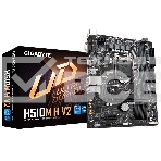 Материнская плата Gigabyte H510M H V2, LGA 1200, Intel H470, 2xDDR4, 4xSATA 6 Гбит/с, 1xM.2, 1xPCIe 3.0 x16, 1xPCIe 3.0 x1, 1xHDMI, 1xVGA, 1x 1Gb LAN, 2xUSB-A 3.2 Gen 1, 4xUSB-A 2.0, 3x3.5 мм, 7.1, Micro ATX, фото15