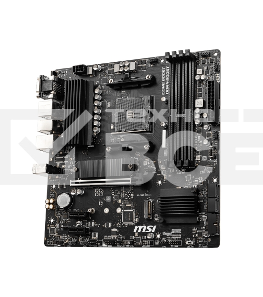 Материнская плата MSI B550M PRO-VDH, AM4, AMD B550, 4xDDR4, 4xSATA, 2xM.2, 1xPCI-E 4.0 x16, 2xPCI-E x1, 1xDP, 1xHDMI, 1xVGA, 1x 1Gb LAN, 2xUSB 2.0, 4xUSB 3.2 Gen 1, 3x3.5 мм, 7.1, Micro-ATX