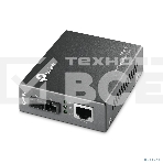 Медиаконвертер TP-Link SMB MC100CM 10/100Mbps RJ45 to 100Mbps multi-mode SC fiber Converter, Full-duplex,up to 2Km, switching power adapter, chassis mountable, фото10
