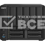 Сетевое хранилище без дисков SMB QNAP TS-932PX-4G 9-Bay NAS, 5 x 3.5