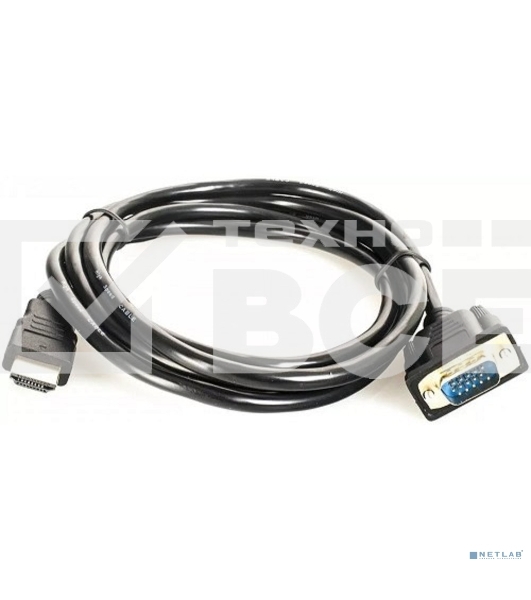 Кабель-переходник Telecom HDMI --> VGA_M/M 1,8м