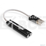 Кабель-адаптер для подключения телефонной гарнитуры к порту USB ExeGate <EX-AU-04B> (внешняя звуковая карта USB, 1x Jack3.5 F (4-контакта), кнопки: volume +, volume -, play/pause/next/previous,  Windows/Linux/MAC OS), фото3