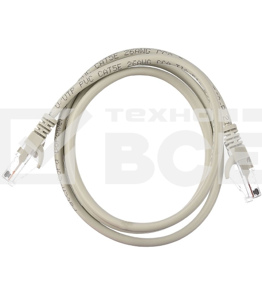 Кабель GoPower PATCH RJ-45(M)-RJ-45(M) 00-00029034 1M GREY